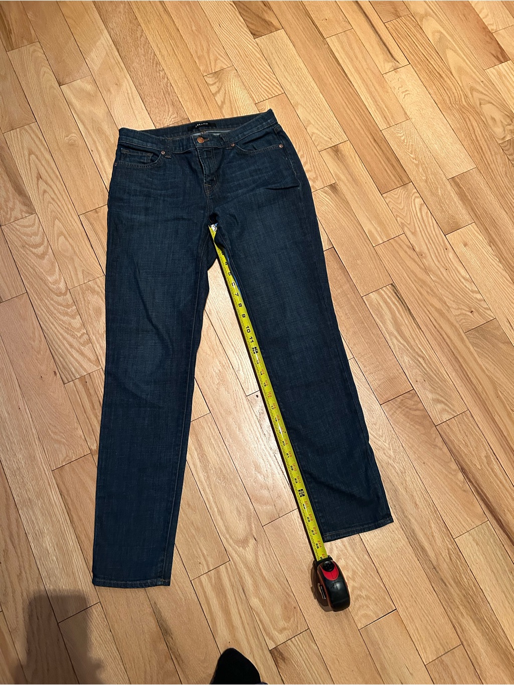 J Brand Dark Indigo StraightLeg Jeans